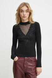 GUESS pulóver ALICE könnyű, női, fekete, W5RR15 Z2Y50 - fekete M