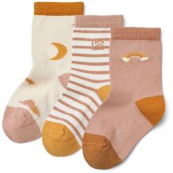 Liewood gyerek zokni Silas Socks 3 pár rózsaszín, LW20014 - rózsaszín 33/36