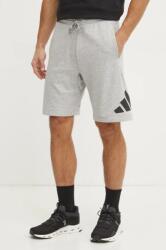 adidas rövidnadrág Essentials szürke, férfi, melange, JE8957 - szürke XL