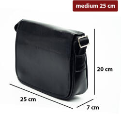Dollcini Női Üzleti Táska Szett - 3 db-os, Vízálló, Karcálló - Fekete - 25 CM (765101B)