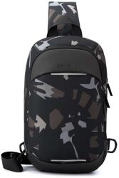 Dollcini Karcálló Férfi Üzleti Oldaltáska - Vízálló, Kopásálló - Terepszínű (432122)