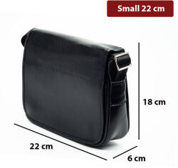 Dollcini Férfi Üzleti Táska Szett - 3 db-os, Vízálló, Karcálló - Fekete - 22 CM (765101C)