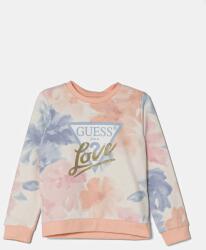 GUESS gyerek melegítőfelső pamutból mintás, K5RQ01 KA6R4 - kék 118-122
