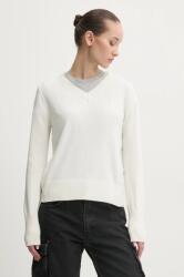 Guess Jeans pulóver selyemkeverékből - bézs M