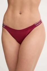 Calvin Klein bikini alsó bordó, KW0KW02732 - burgundia M