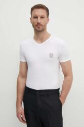 Versace t-shirt fehér, férfi, nyomott mintás, AUU01004 1A10011 - fehér L