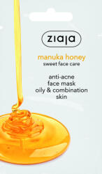  Ziaja manuka mézes pattanás elleni arcmaszk zsíros, vegyes bőrre 7 ml - perfectlife