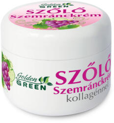 Golden GREEN szőlő szemránckrém kollagénnel 30 ml