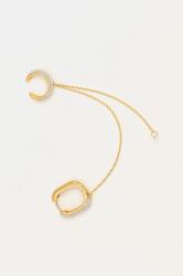 Guess ezüst fülbevaló JSBE04 540JW - arany Univerzális méret