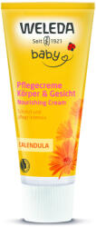 Weleda bio körömvirágos natúr babakrém arcra, testre 75 ml - perfectlife