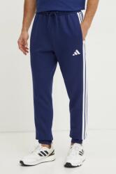 Adidas melegítőnadrág Essentials sötétkék, nyomott mintás, JD1859 - sötétkék S