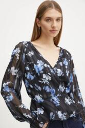 GUESS felső fekete, női, mintás, W5RH19 WGWV2 - fekete M
