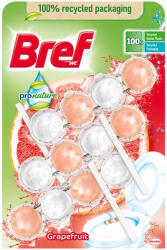 Bref Pro Nature WC tisztító, golyós Mega Pack, 3DB-os 3X50g GRAPEFRUIT (9000101360493)
