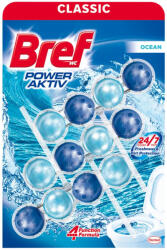 Bref Power Aktív WC tisztító, golyós Mega Pack, 3DB-os 3X50g OCEAN (9000100753401)