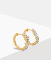 Guess ezüst fülbevaló JSBE04 464JW - arany Univerzális méret