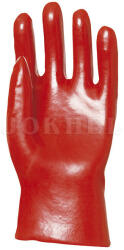 Coverguard MÁRTOTT PVC KESZTYŰ, PIROS, 27CM HOSSZÚ_10-es méret (E7-3520)