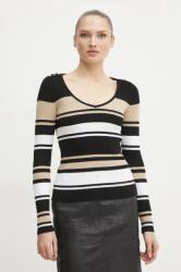 GUESS pulóver EVIE könnyű, női, fekete, W5RR22 Z2Y72 - fekete L