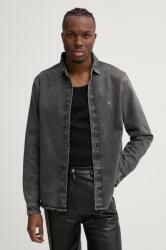 Tommy Hilfiger farmering férfi, galléros, szürke, regular, DM0DM20619 - szürke S