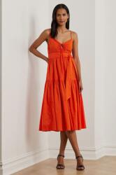 Ralph Lauren pamut ruha - narancssárga 36