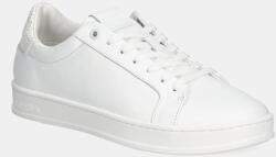 Calvin Klein bőr sportcipő LOW TOP LACE UP WOVEN fehér, HM0HM01767 - fehér Férfi 41 - answear - 61 990 Ft