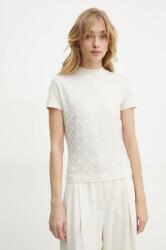 Guess t-shirt női, bézs, W5RI15 J1314 - bézs XS