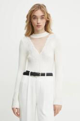 GUESS pulóver ALICE könnyű, női, bézs, W5RR15 Z2Y50 - bézs XS