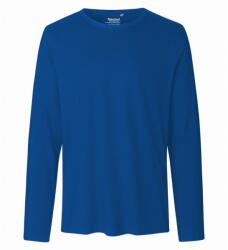 Neutral Tricou cu mânecă lungă pentru bărbați din bumbac organic Fairtrade - Albastru regal | M (NE-O61050-1000237250)