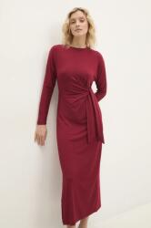 ANSWEAR ruha bordó, maxi, egyenes - burgundia S/M - answear - 11 990 Ft