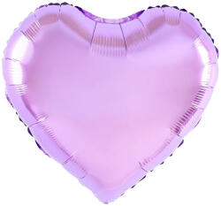 PartyPal Fólia lufi, 45cm, szív, világos lila