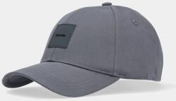 Calvin Klein pamut baseball sapka szürke, nyomott mintás, K50K512616 - szürke Univerzális méret