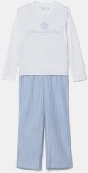 Abercrombie & Fitch gyerek pizsama fehér, mintás, KI246-4007 - fehér 110-120