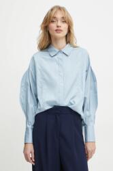 GUESS ing AMA női, galléros, regular, W5RH58 WAF10 - kék XS
