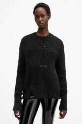 AllSaints gyapjú pulóver WINNIE meleg, női, fekete, W111KB - fekete M