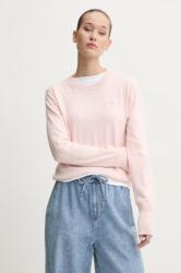 Guess Jeans gyapjúkeverék pulóver női, rózsaszín, W4BR83 Z3HO2 - rózsaszín M