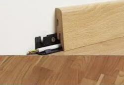 JAF Holz Laminált padló. szegőléc köris 37453-hoz 2, 55x4x2cm