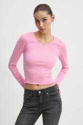 Tommy Hilfiger hosszú ujjú női, rózsaszín, DW0DW20277 - rózsaszín M