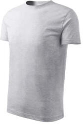 MALFINI 135 Malfini Classic New gyerek póló világosszürke melírozott - 134 cm/8 éves (1350310)