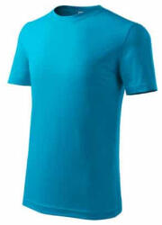 MALFINI 135 Malfini Classic New gyerek póló türkiz - 158 cm/12 éves (1354407)