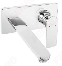 FERRO Platto Falsík Alá építhető Modóscsaptelep, Kifolyó Hossza 22 Cm, Króm Bpl3pa22 (bpl3pa22)