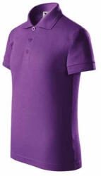 MALFINI 222 Malfini Pique Polo galléros gyerek póló lila - 158 cm/12 éves (2226407)