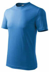 MALFINI 138 Malfini Basic gyerek póló azúrkék - 134 cm/8 éves (1381410)