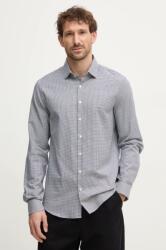 Calvin Klein ing férfi, galléros, sötétkék, slim, K10K113854 - sötétkék 41