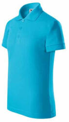 MALFINI 222 Malfini Pique Polo galléros gyerek póló türkiz - 122 cm/6 éves (2224409)