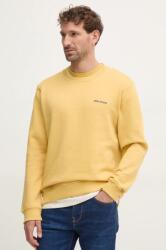 Pepe Jeans felső DAMIAN CREW sárga, férfi, sima, PM582754 - sárga XL