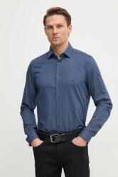 Calvin Klein ing férfi, galléros, sötétkék, slim, K10K113844 - sötétkék 39