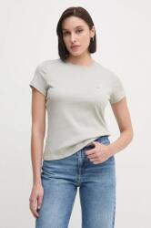 Calvin Klein pamut póló női, szürke, K20K208049 - szürke XS