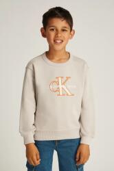 Calvin Klein gyerek felső bézs, nyomott mintás, IB0IB02411 - bézs 140