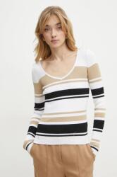 GUESS pulóver EVIE könnyű, női, fehér, W5RR22 Z2Y72 - fehér M
