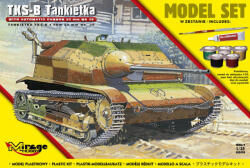 Mirage Hobby Tankette TKS-B(w/automatic cannon 20mm Mk. 38) (Model Set) 1: 35 (835093)