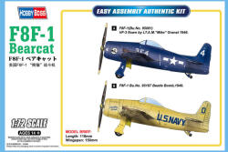 HobbyBoss F8F-1 Bearcat 1: 72 (87267)